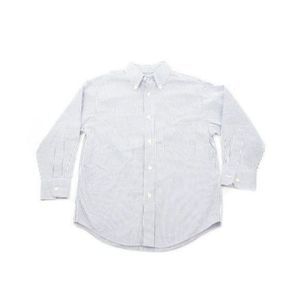 BEST & CO. Blue & White Striped Button Down